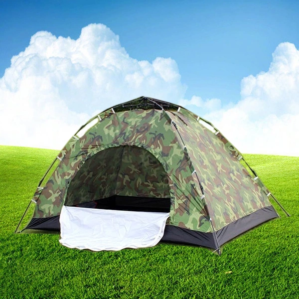Lều cắm trại bật tự động phong cách quân đội cho 1-3 người, kích thước 2x1.5x1.1m K112